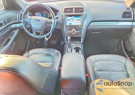 2018 Ford Explorer Sport из США, поврежденный, VIN 1FM5K8GT9JGA79963